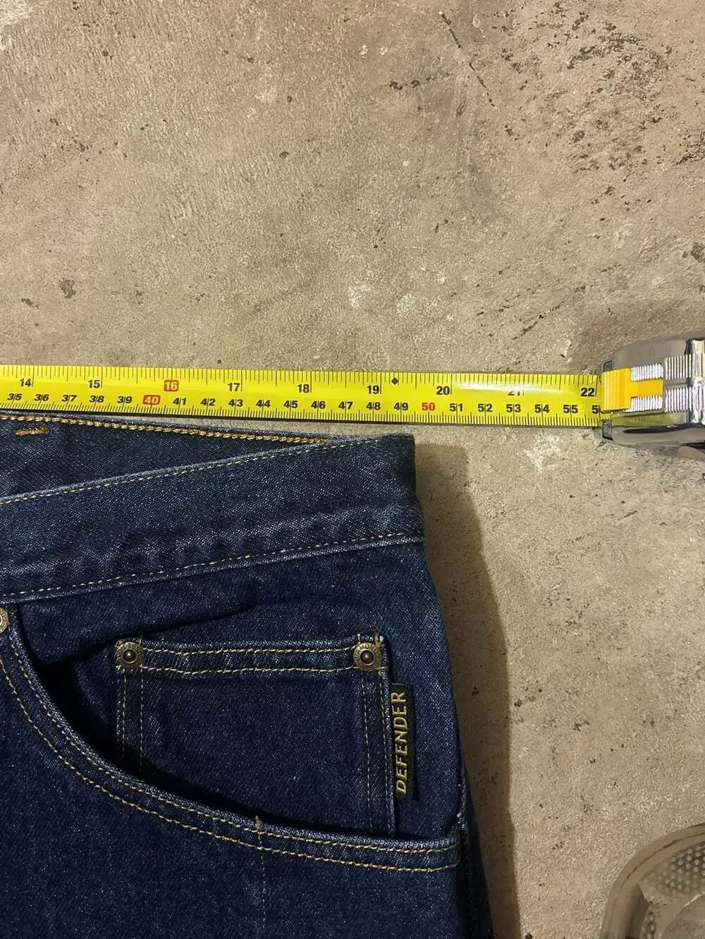 Diamond Gusset Defender Double Knee Denim Workwear Jeans 38x30